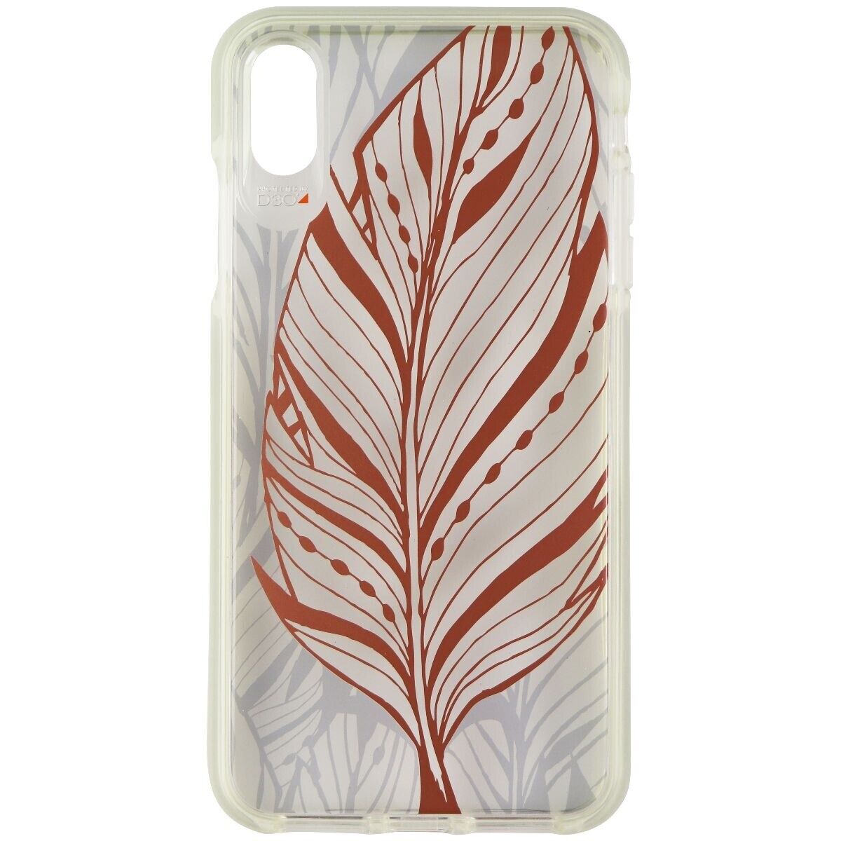 Gear4 Victoria Series Hard Case for Apple iPhone Xs Max - Tribal Leaf/Clear
